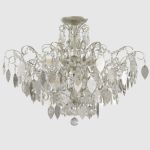 Потолочные светильники Crystal Lux ESMIRALDA PL9 SILVER ESMIRALDA