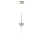 Подвесные светильники Crystal Lux GLASS SP3W LED CHROME GLASS