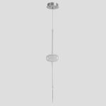 Подвесные светильники Crystal Lux GLASS SP3W LED CHROME GLASS