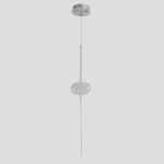 Подвесные светильники Crystal Lux GLASS SP3W LED CHROME GLASS