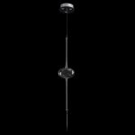 Подвесные светильники Crystal Lux GLASS SP3W LED CHROME GLASS
