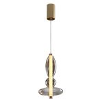 Подвесные светильники Crystal Lux QUASAR SP10W LED AMBER QUASAR