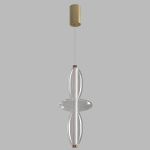 Подвесные светильники Crystal Lux QUASAR SP14W LED TRANSPARENT QUASAR