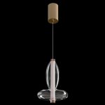 Подвесные светильники Crystal Lux QUASAR SP7W LED TRANSPARENT QUASAR