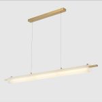Подвесные светильники Crystal Lux TUNNEL SP40 LED BRASS TUNNEL