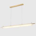 Подвесные светильники Crystal Lux TUNNEL SP40 LED BRASS TUNNEL