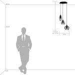 Подвесные светильники Lightstar 803050 pentola
