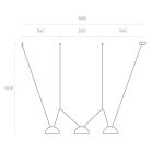 Трековое освещение Denkirs DK55SET01-03-DG Belty SET