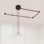 Трековое освещение Denkirs DK55SET02-01-BR Belty SET