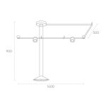 Трековое освещение Denkirs DK55SET02-02-DB Belty SET