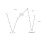 Трековое освещение Denkirs DK55SET03-02-LG Belty SET