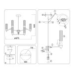 Люстры Ambrella LH55151 LH