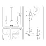 Люстры Ambrella LH55351 LH