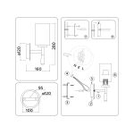 Настенные светильники Ambrella LH56265 LH