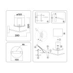 Настенные светильники Ambrella LH57010 LH