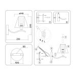 Настенные светильники Ambrella LH57095 LH