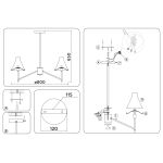 Люстры Ambrella LH57135 LH