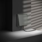 Вывод кабеля VOLTUM S70, (титан)