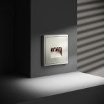 Розетка акустическая встраиваемая VOLTUM S70 4-местная, (сталь)
