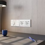 Розетка встраиваемая VOLTUM S70 с заземлением и защитными шторками, 16А, с USB, A+С, (белый глянцевы
