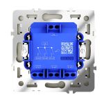 Выключатель встраиваемый VOLTUM S70 трехклавишный 10А, (шелк)
