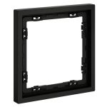 Рамка пластиковая VOLTUM S70 на 1 пост, (черный матовый)