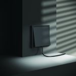 Вывод кабеля VOLTUM S70, (графит)