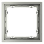 Рамка пластиковая VOLTUM S70 на 1 пост, (сталь)