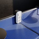 Рамка пластиковая VOLTUM S70 на 3 поста, (белый глянцевый)