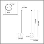 Настенные светильники Odeon Light 4335/12WLP FILLINI