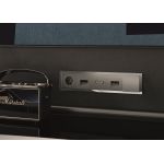 Рамка стеклянная VOLTUM S70 на 5 постов, (титан, стекло)
