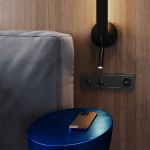 Рамка стеклянная VOLTUM S70 на 4 поста, (титан, стекло)