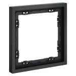 Рамка пластиковая VOLTUM S70 на 1 пост, (графит)