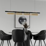 Подвесные светильники Lightera LE118L-4G SMART Huron