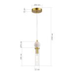 Подвесные светильники ST Luce SL1244.303.01 MEDEA