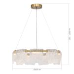 Подвесные светильники ST Luce SL6021.203.54 VOILE