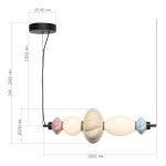 Подвесные светильники ST Luce SL6134.423.01 FLORENTINI