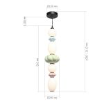 Подвесные светильники ST Luce SL6134.453.01 FLORENTINI