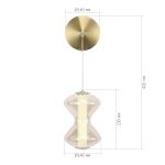Настенные светильники ST Luce SL6136.201.01 SPINE