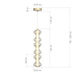 Подвесные светильники ST Luce SL6136.213.01 SPINE