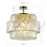Потолочные светильники ST Luce SL6138.313.12 RITZ