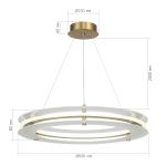 Подвесные светильники ST Luce SL6245.203.01 FAGY