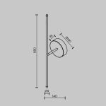 Настенные светильники Maytoni C084WL-L12BS2.7K Elegant