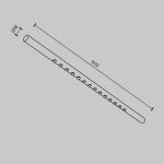 Трековое освещение Maytoni C101CL-L500-12W3-6K-B Points