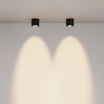 Точечные светильники Maytoni C217CL-15W3K-B Lens