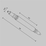 Трековое освещение Maytoni CA004RC-B Accessories for system Axity