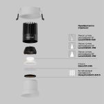Точечные светильники Maytoni DL118-15W-4K-W Dip
