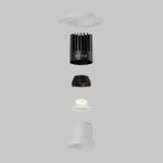 Точечные светильники Maytoni DL122-15W-2.7K-TRS-W Dip