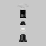 Точечные светильники Maytoni DL122-15W-4K-TRS-B Dip
