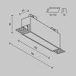 Точечные светильники Maytoni DL066-12W3-6K-TRS-W BASIS